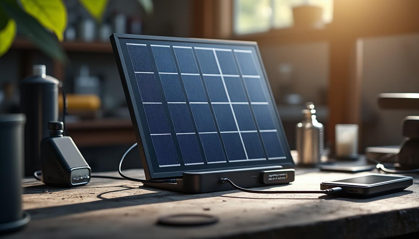 découvrez comment charger efficacement une batterie avec un panneau solaire grâce à notre guide complet pour débutants. apprenez les bases de l'énergie solaire, les types de batteries compatibles et les étapes essentielles pour optimiser le temps de charge.