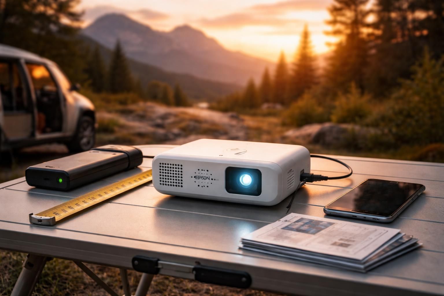 comparez les mini vidéoprojecteurs epson idéaux pour vos road trips : découvrez les critères essentiels pour choisir le modèle parfait alliant compacité, qualité d'image et autonomie.