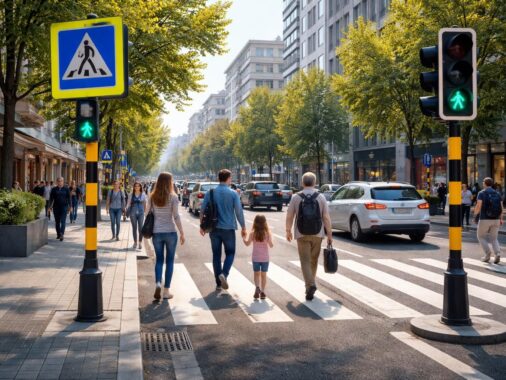 découvrez comment les poteaux de signalisation extérieur jouent un rôle crucial dans la sécurité des piétons en régulant la circulation et en signalant les zones de danger.