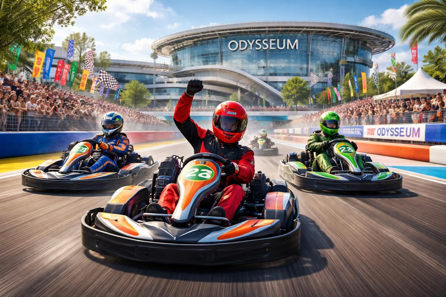 découvrez les 5 meilleures raisons de vivre une expérience unique en karting à odysseum montpellier cette saison. fun, sensations fortes et ambiance garantie pour tous les âges !