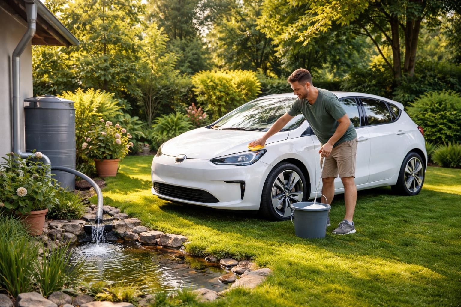 découvrez comment laver votre voiture dans votre jardin de manière écologique, sans nuire à l'environnement, grâce à des astuces simples et des produits respectueux.