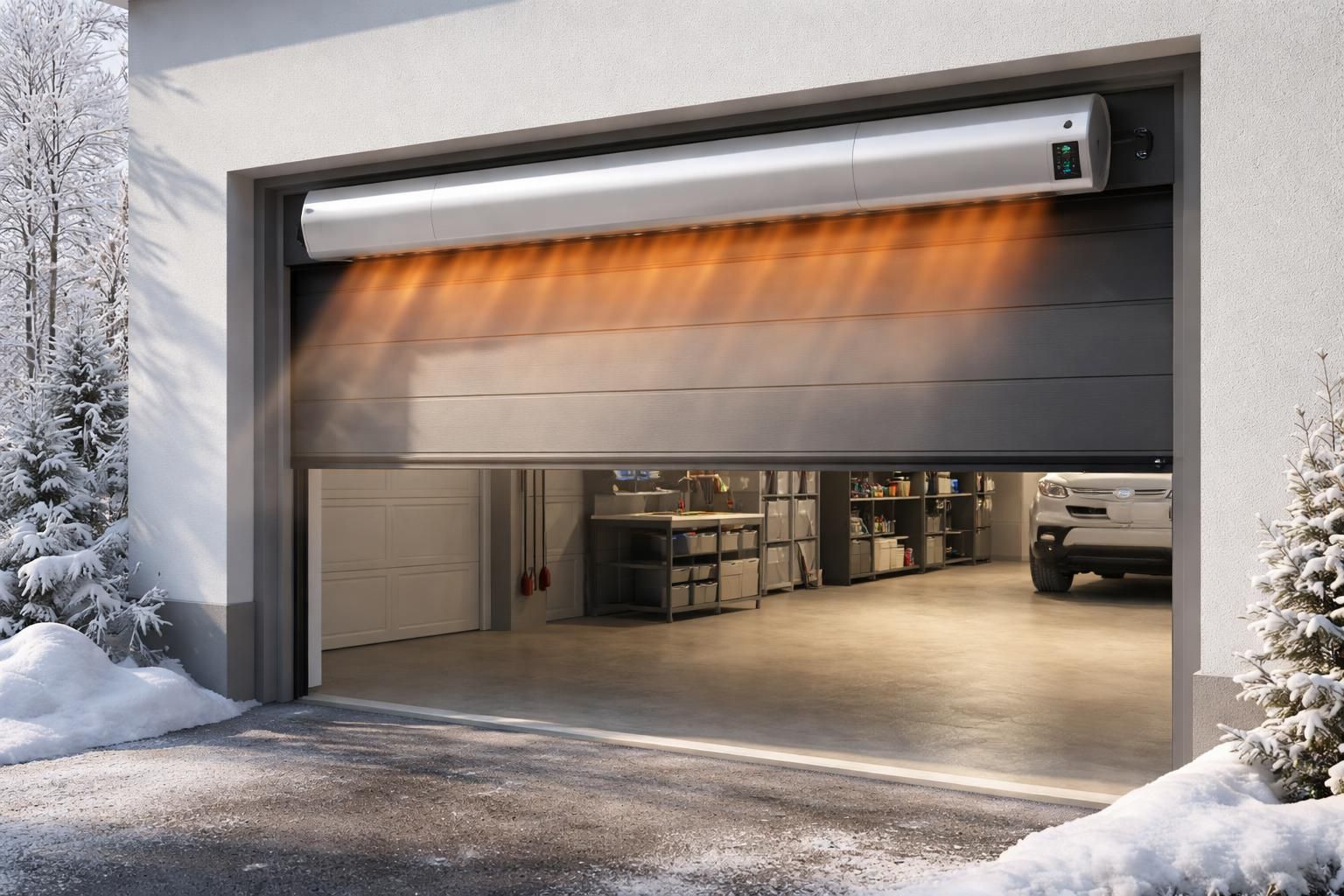 découvrez les avantages d'un rideau d’air chaud pour porte de garage : confort optimal, économie d’énergie et protection contre les courants d’air.